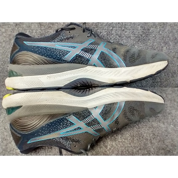 ASICS Gel-Nimbus 23 Mens Running Shoes Grey Blue 1011B004 Size 11.5 main image 4